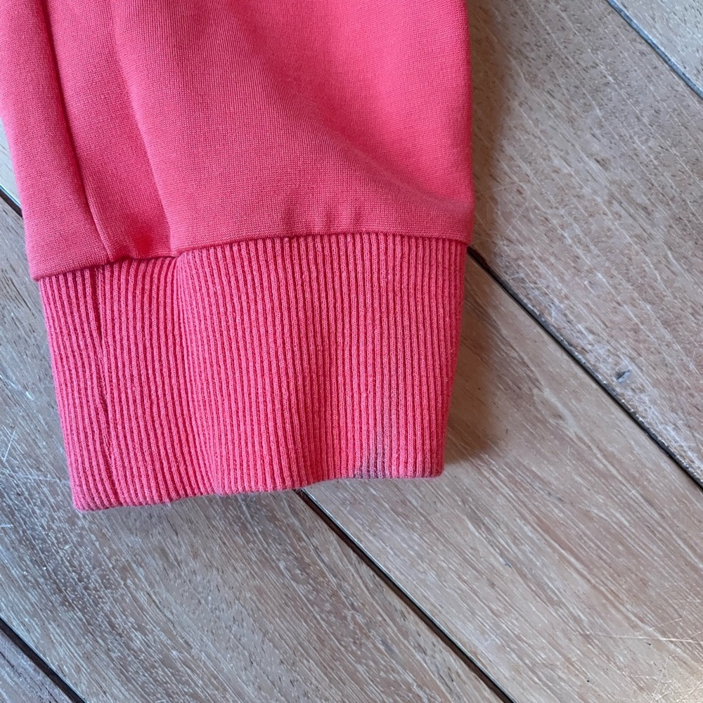 Lovello Elizabeth Coral Zip Front Jumpsuit Jogger Stretch One Piece Small - Picture 15 of 15